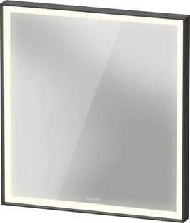 Зеркало, Duravit, Vitrium, прямоугольное, шгв 650*67*700, с подсветкой, цвет рамы-Графит алюминиевый матовый