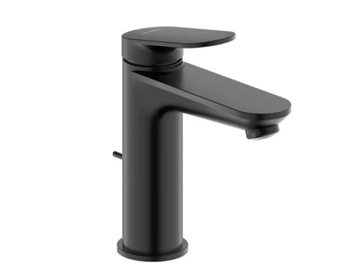 Смеситель для раковины, Duravit, Wave, цвет-черный матовый (ст.арт.WA1020001046)