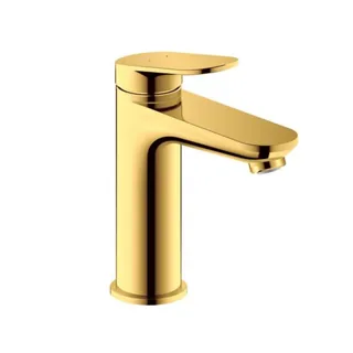 Смеситель для раковины, Duravit, Wave, цвет-золото