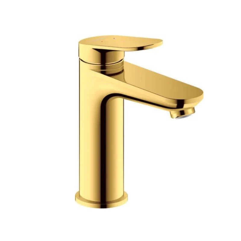 Смеситель для раковины, Duravit, Wave, цвет-золото