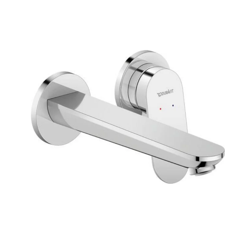 Смеситель для раковины, Duravit, Wave, цвет-хром