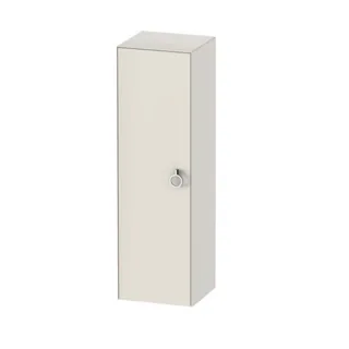 Шкаф-пенал, Duravit, White Tulip, шгв 400*360*1320, петли-слева, цвет-скандинавский белый шелковисто-матовый