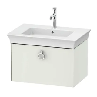 Тумба под раковину, Duravit, White Tulip, шгв 684*458*410, раковина-необходимо заказать, цвет- белый шелковисто-матовый