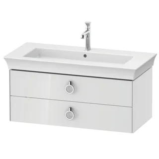 Тумба под раковину, Duravit, White Tulip, шгв 984*458*410, раковина-необходимо заказать, цвет-белый