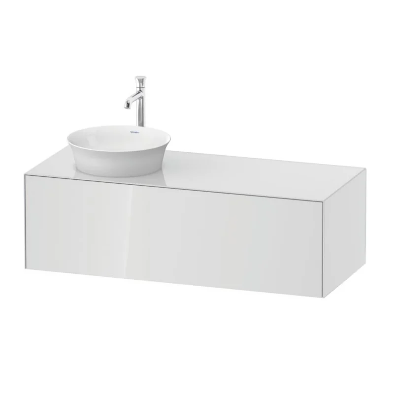 Тумба под раковину, Duravit, White Tulip, шгв 1300*550*408, раковина-необходимо заказать, цвет-белый
