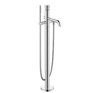 Смеситель для ванны и душа, Duravit, White Tulip, напольный, цвет-хром