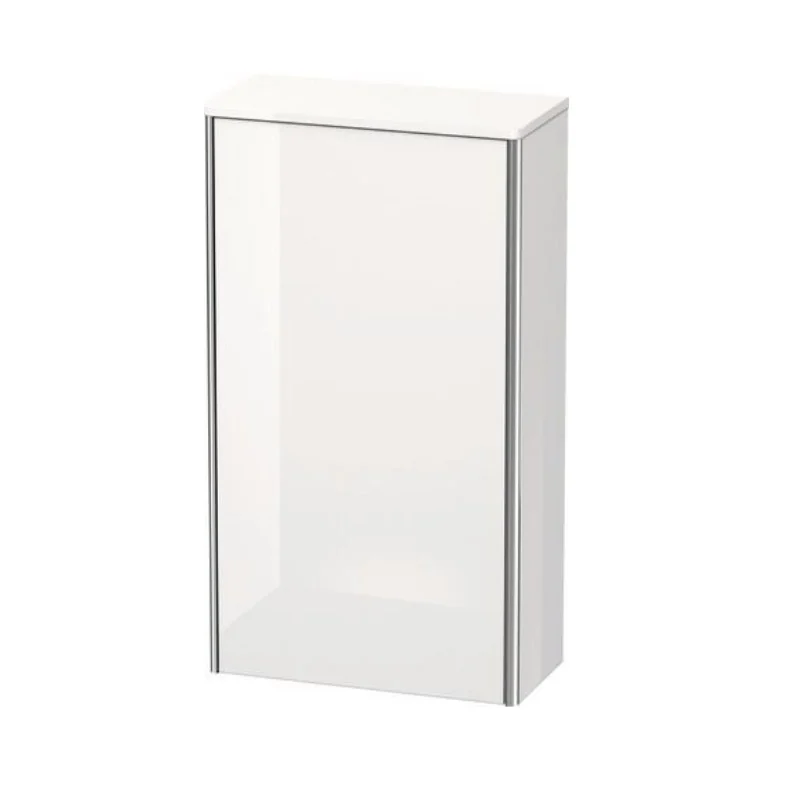 Шкаф-пенал, Duravit, XSquare, шгв 500*236*880, петли-справа, цвет-белый глянцевый
