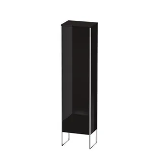 Шкаф-пенал, Duravit, XSquare, шгв 500*356*2016, петли-слева, цвет-черный глянцевый
