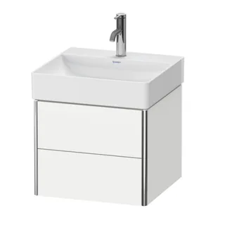 Тумба под раковину, Duravit, XSquare, шгв 484*460*397, раковина-необходимо заказать, цвет-белый матовый