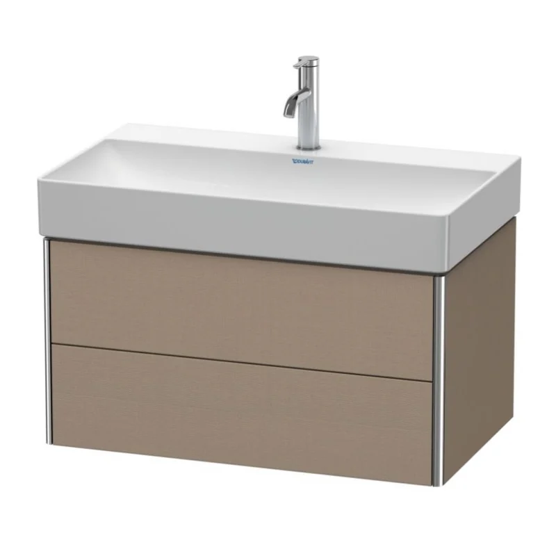 Тумба под раковину, Duravit, XSquare, шгв 784*460*397, раковина-необходимо заказать, цвет-лён