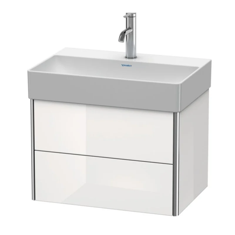 Тумба под раковину, Duravit, XSquare, шгв 584*390*397, раковина-необходимо заказать, цвет-белый
