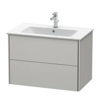 Тумба под раковину, Duravit, XSquare, шгв 810*478*560, раковина-необходимо заказать, цвет-бетонно-серый матовый