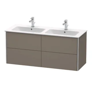 Тумба под раковину, Duravit, XSquare, шгв 1280*478*560, раковина-необходимо заказать, цвет-фланелево-серый шелковисто-матовый