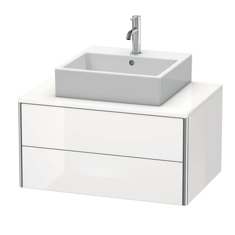 Тумба под раковину, Duravit, XSquare, шгв 800*548*400, раковина-необходимо заказать, цвет-белый глянцевый