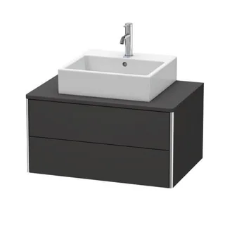 Тумба под раковину, Duravit, XSquare, шгв 800*548*400, раковина-необходимо заказать, цвет- графит суперматовый