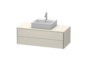 Тумба под раковину, Duravit, XSquare, шгв 1200*548*400, раковина-необходимо заказать, цвет-серо-коричневый матовый