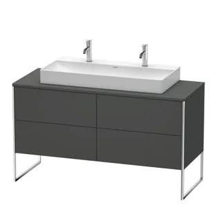 Тумба под раковину, Duravit, XSquare, шгв 1400*548*778, раковина-необходимо заказать, цвет-графит матовый