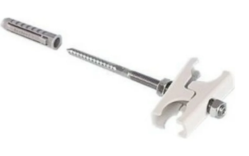 ZB0258 0001. Держатель для радиаторов Sano, L=130 мм, RAL 9016