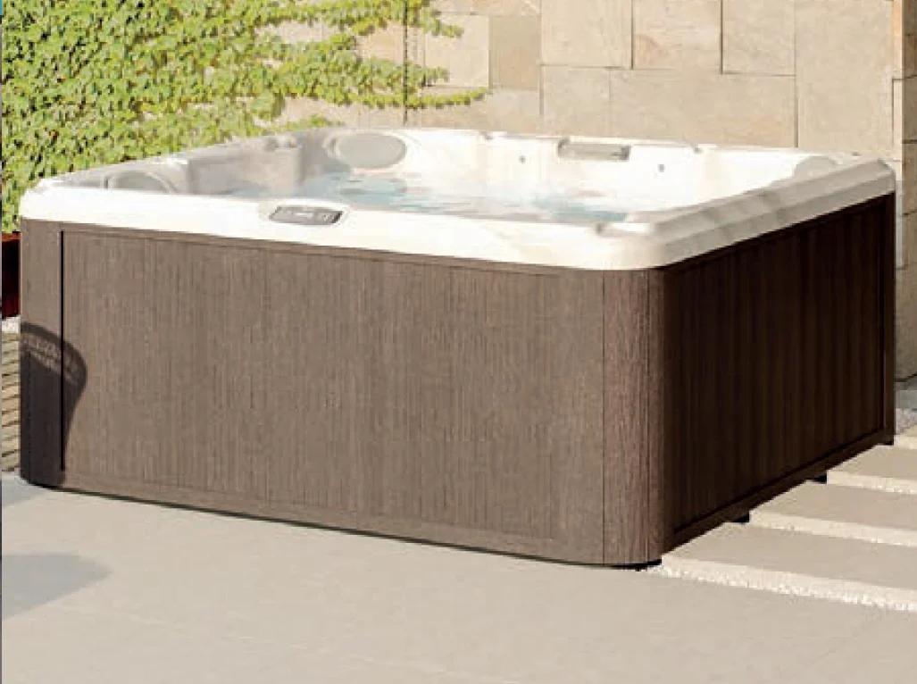 Гидромассажная ванна, Jacuzzi, J-235, шгв 2130*2130*910, цвет акрила(чаша)-Platinum, цвет внешней отделки-Silverwood