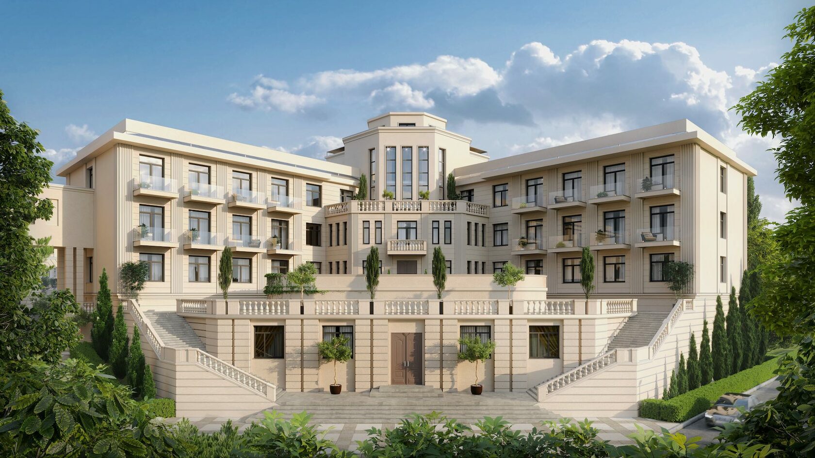 Апартаменты Grand Royal residens — фотография 1
