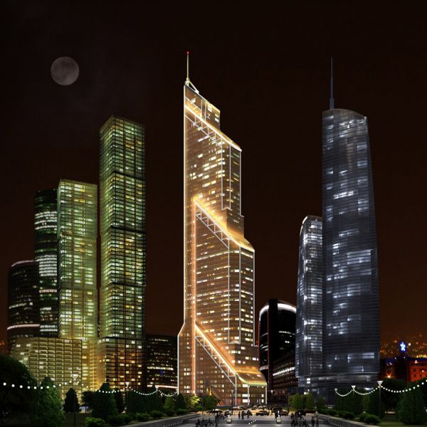 Башня Mercury City Tower — фотография 3