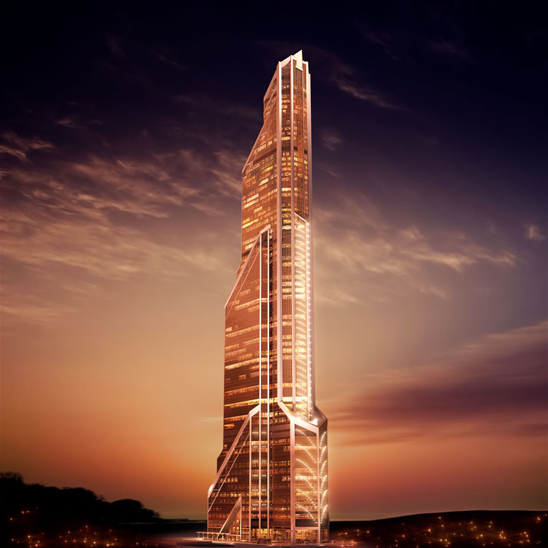 Башня Mercury City Tower — фотография 8